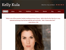 Tablet Screenshot of kellykula.com